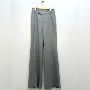 Club Monaco High Waister Wide Leg Wool Blend Pant